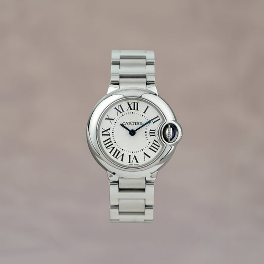 Cartier Ballon Bleu 28 White Dial W69010Z4 2019