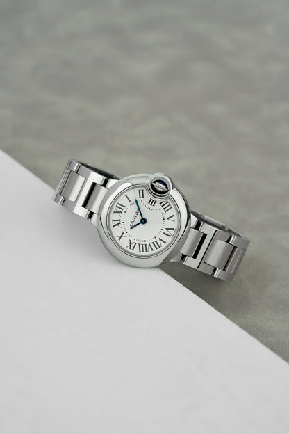 Cartier Ballon Bleu 28 White Dial W69010Z4 2019