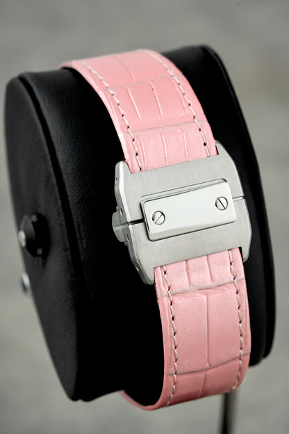 Cartier Santos 100 Medium White Dial W20106X8 2010