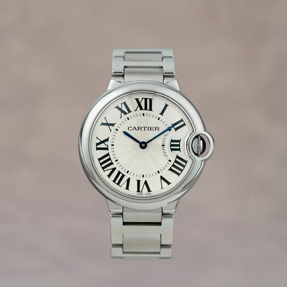 Cartier Ballon Bleu 36 White Dial