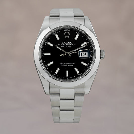 Rolex Datejust 41 Black Dial 126300 2026 (Brand New)