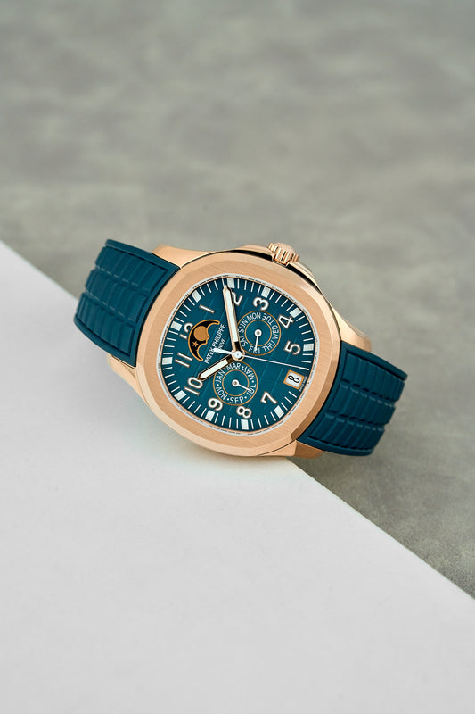 Patek Philippe Luce Annual Calendar Rose Gold Blue Dial 5261R-001 2025