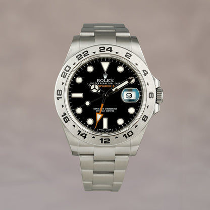 Rolex Explorer II 42 Black 216570 2020
