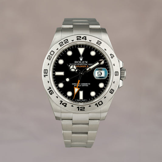 Rolex Explorer II 42 Black 216570 2020