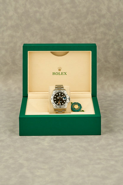 Rolex Explorer II 42 Black 216570 2012