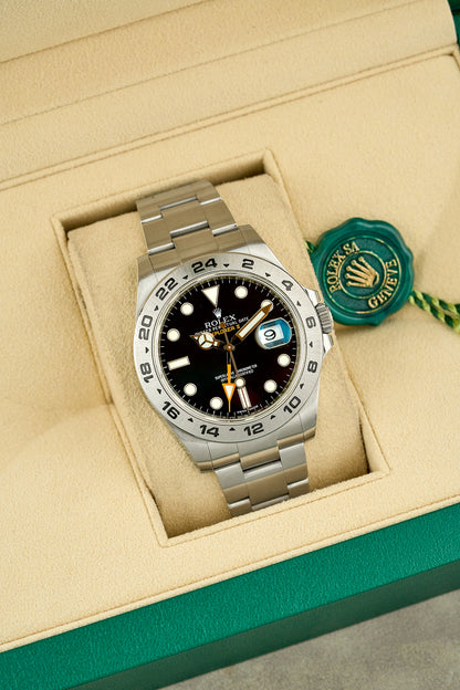 Rolex Explorer II 42 Black 216570 2012