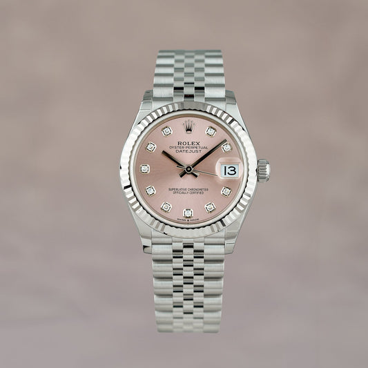 Rolex Datejust 31 Salmon Dial With Diamonds 278274 2026 (Brand New)