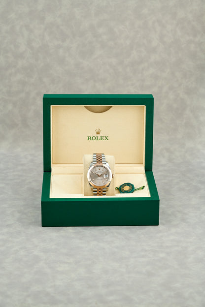 Rolex Datejust 41 Two Tone Everose Sundust Dial 126301 2025