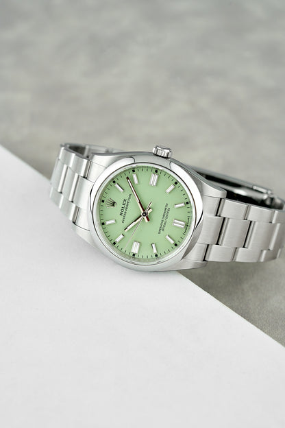 Rolex Oyster Perpetual 36 Pistachio Dial 126000 2025