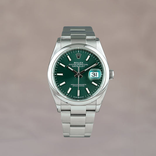 Rolex Datejust 36 Mint Green 126000 2022