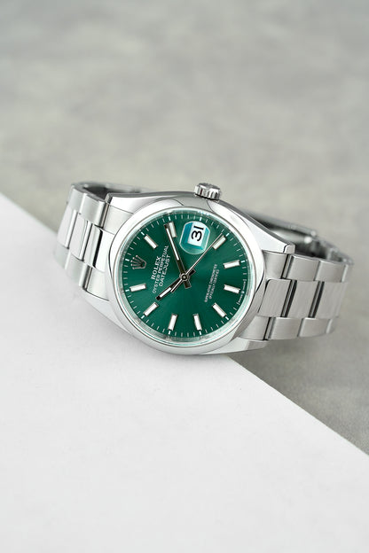 Rolex Datejust 36 Mint Green 126000 2022