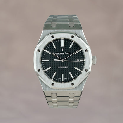 Audemars Piguet Royal Oak Selfwinding Black Dial 15400ST 2015