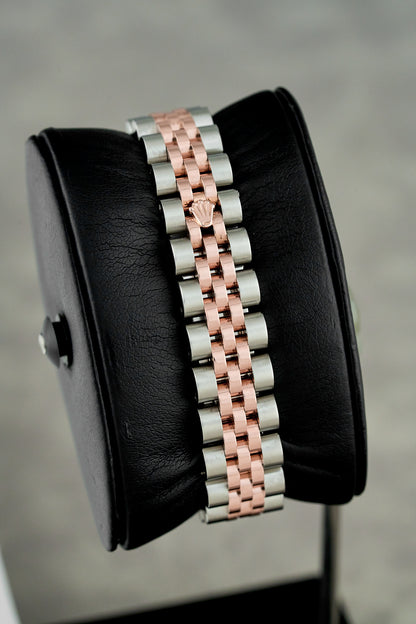 Rolex Lady Datejust 26 Two Tone Everose Meteorite Dial With Diamonds 179171 2016