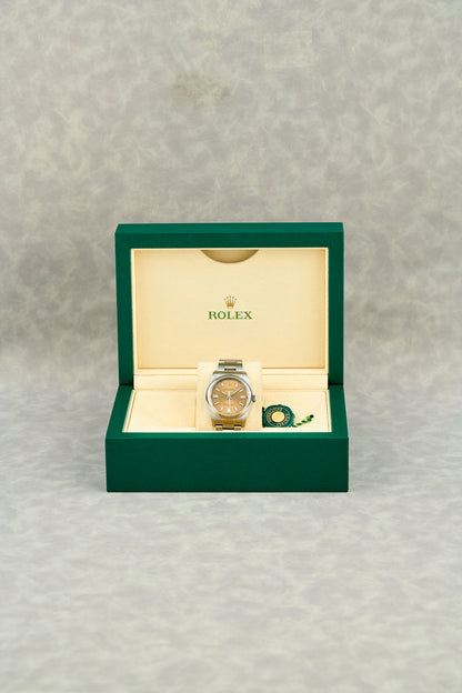 Rolex Oyster Perpetual 36 White Grape Dial 116000 2014