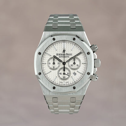 Audemars Piguet Royal Oak Chronograph White Dial 26320ST.OO.1220ST.02 2016