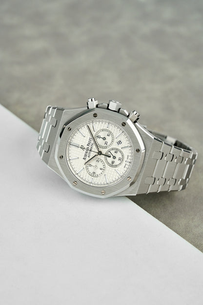 Audemars Piguet Royal Oak Chronograph White Dial 26320ST.OO.1220ST.02 2016