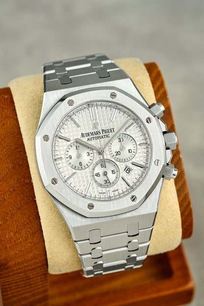 Audemars Piguet Royal Oak Chronograph White Dial 26320ST.OO.1220ST.02 2016