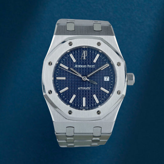 Audemars Piguet Royal Oak Blue Dial 15300ST.OO.1220ST.02 2011