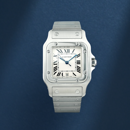 Cartier Santos Galbee Medium White W20018D6