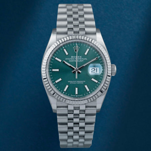 Rolex Datejust 36 Mint Green 126234 2026 (Brand New)