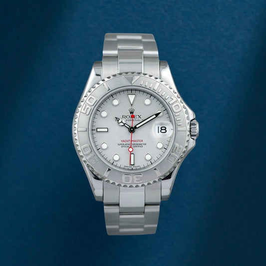 Rolex Yacht-Master 35 Platinum 168622 2000