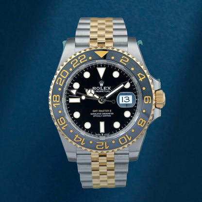 Rolex GMT-Master II Two Tone Yellow Gold Guinness 126713GRNR 2025