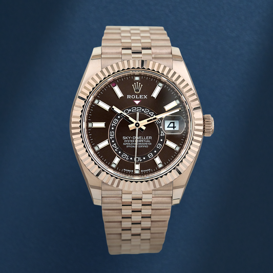 Rolex Sky-Dweller Full Rose Gold Choco Dial 336935 2025 (Brand New)