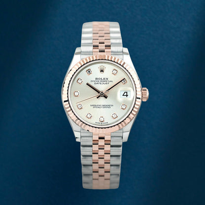 Rolex Datejust 31 Two Tone Rose Gold Sundust Dial With Diamonds 278271 2026 (Brand New)