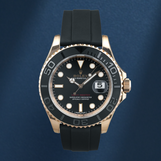 Rolex Yacht-Master 40 Rose Gold Black 116655 2016
