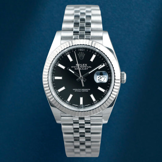 Rolex Datejust 41 Black Dial 126334 2017