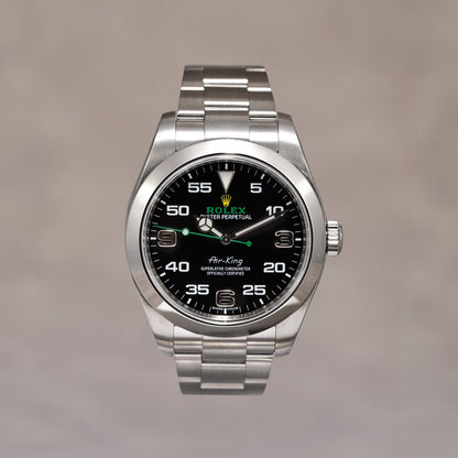 Rolex Air-King 40 Black 116900 2017