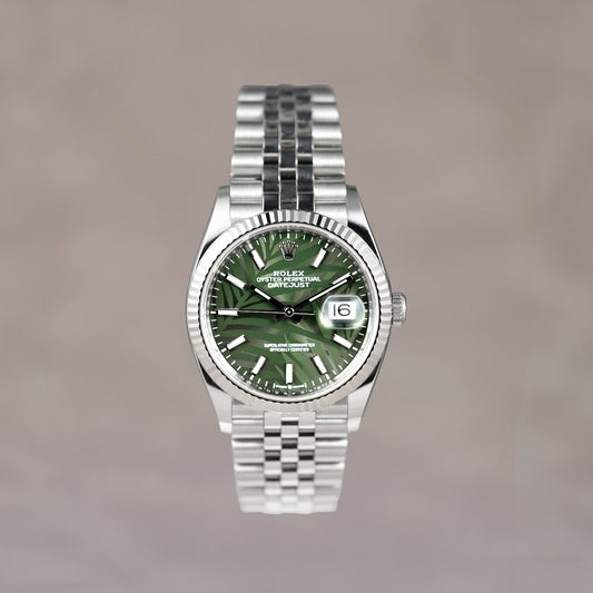 Rolex Datejust 36 Palm Green 36mm 126234 2021