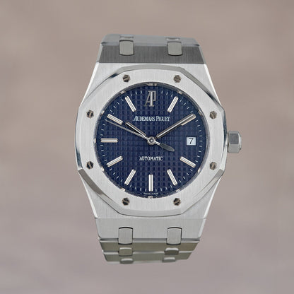 Audemars Piguet Royal Oak Blue Dial 15300ST.OO.1220ST.02 2011