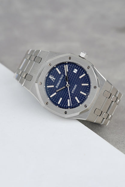Audemars Piguet Royal Oak Blue Dial 15300ST.OO.1220ST.02 2011