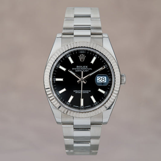 Rolex Datejust 41 Black Dial
