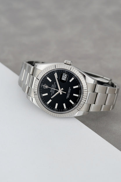 Rolex Datejust 41 Black Dial