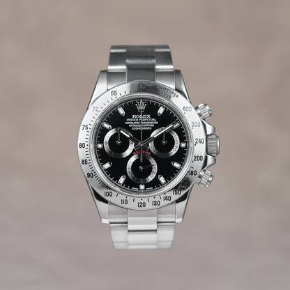 Rolex Daytona Steel Black 40mm 116520 2012