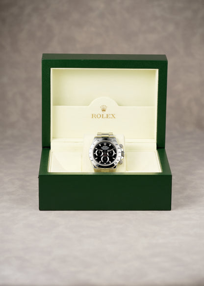 Rolex Daytona Steel Black 40mm 116520 2012