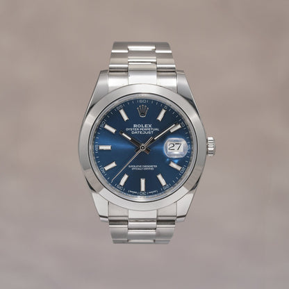 Rolex Datejust 41 Blue Dial 126300 2026 (Brand New)