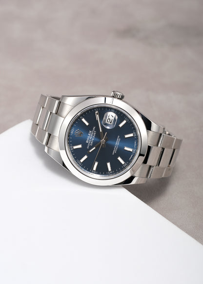 [RESERVED] Rolex Datejust 41 Blue DIal (Brand New)
