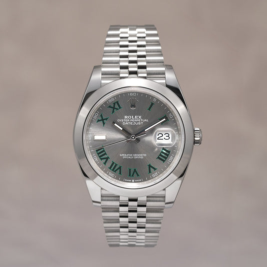 Rolex Datejust 41 Wimbledon 126300 2026 (Brand New)