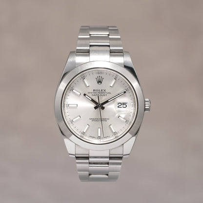 Rolex Datejust 41 Silver Dial 126300