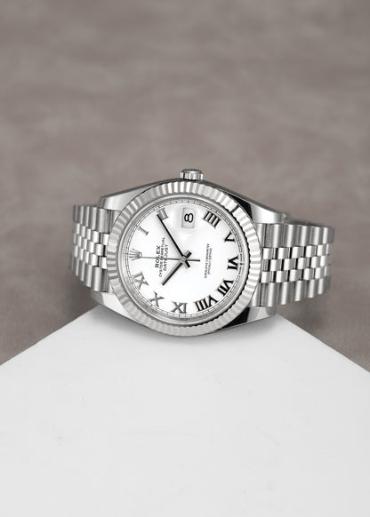 Rolex Datejust 41 White Roman 41mm 126334 2024