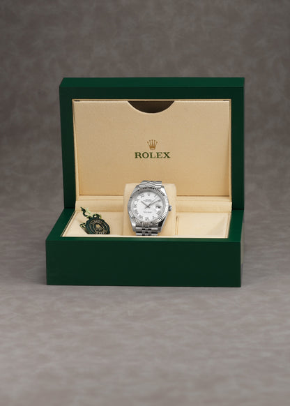 Rolex Datejust 41 White Roman 41mm 126334 2024