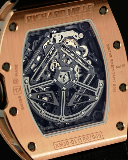 Richard Mille RM30-01 Rose Gold Titanium MON-02027 2026 (Brand New)