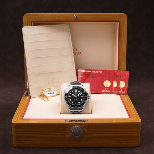 Omega Seamaster Black Dial