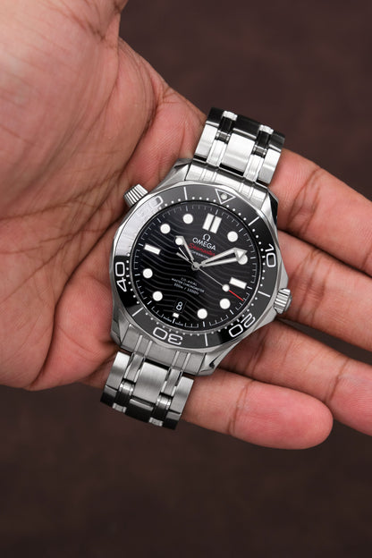Omega Seamaster Black Dial