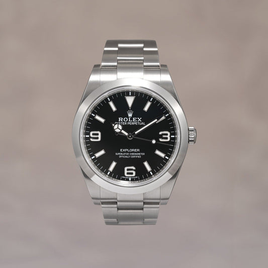 Rolex Explorer 1 39 Black Mk. 2 214270 2017