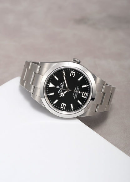 Rolex Explorer 1 39 Black Mk. 2 214270 2017