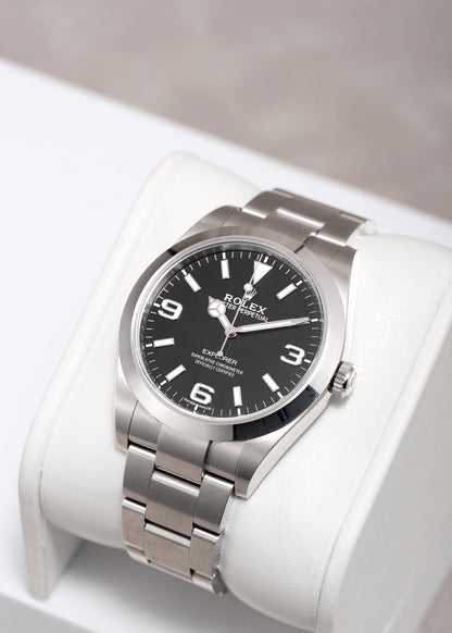 Rolex Explorer 1 39 Black Mk. 2 214270 2017